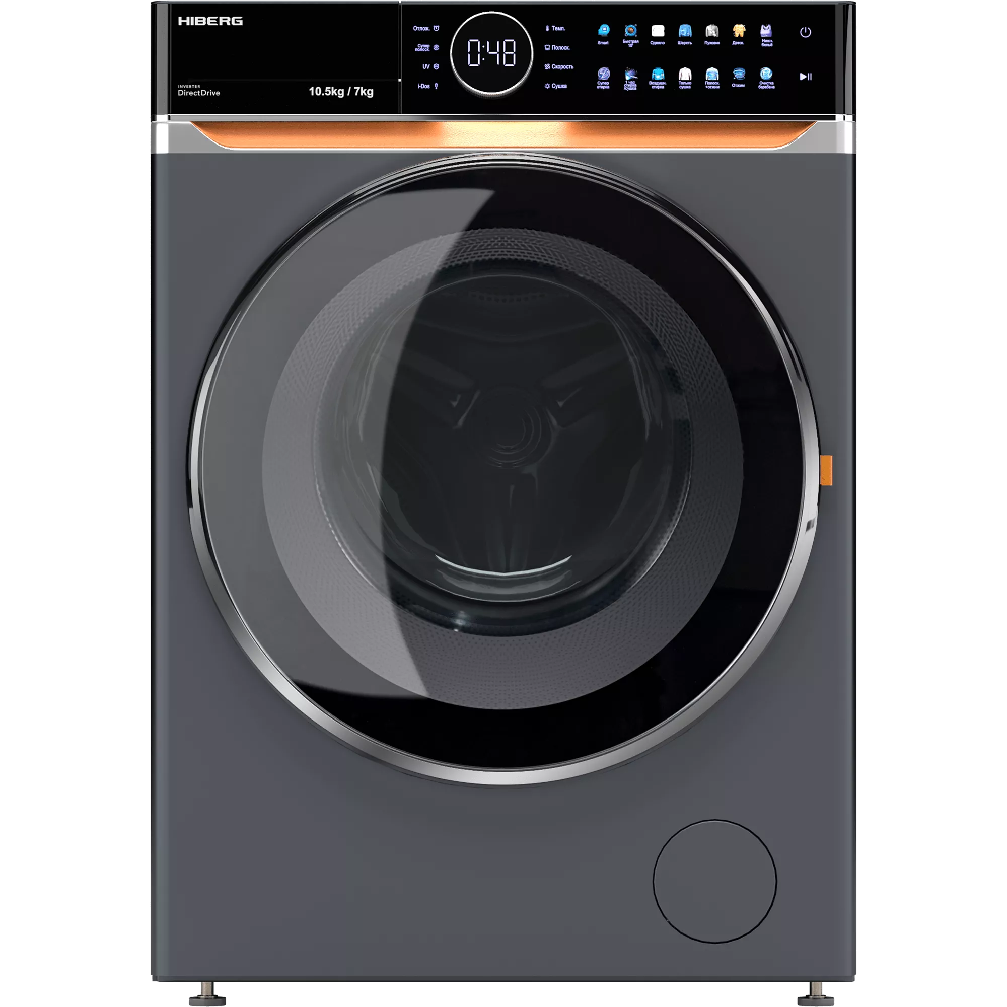 Стиральная машина с сушкой HIBERG i-DDQ10 - 10714 Sd RU