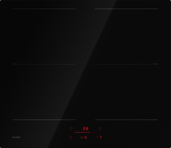 Варочная индукционная панель Asko HI2643FBG1 черная RU